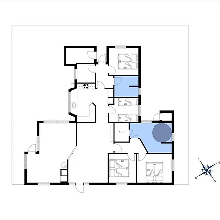 펜션 Ve334-vejers-strand-nordvej-47a *